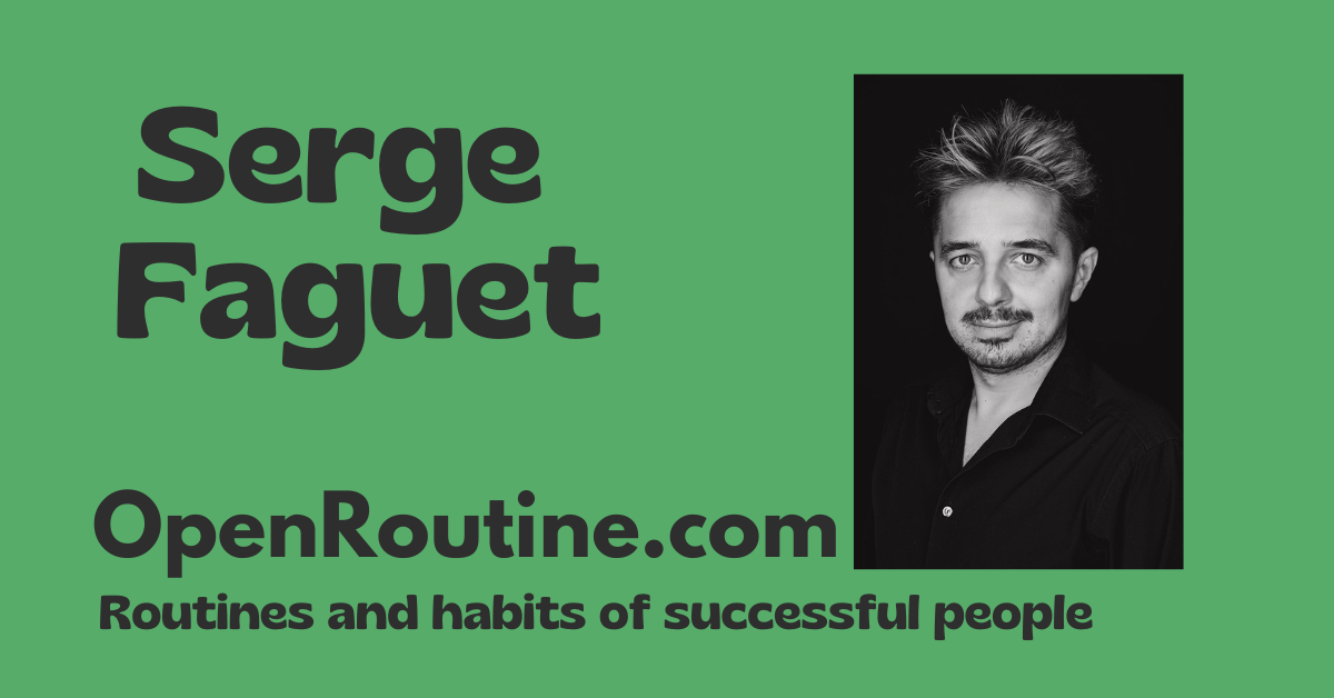 Serge Faguet Daily Routine: Biohacking- How to Slow Down Aging and ...